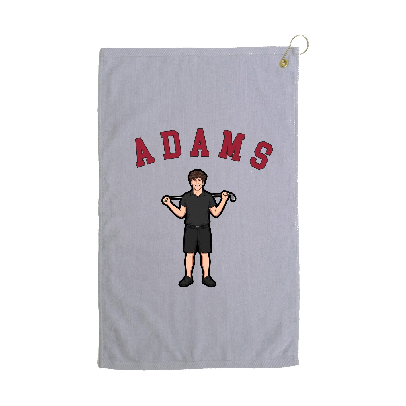 Golf Towel — Shirsey Arch in Grey