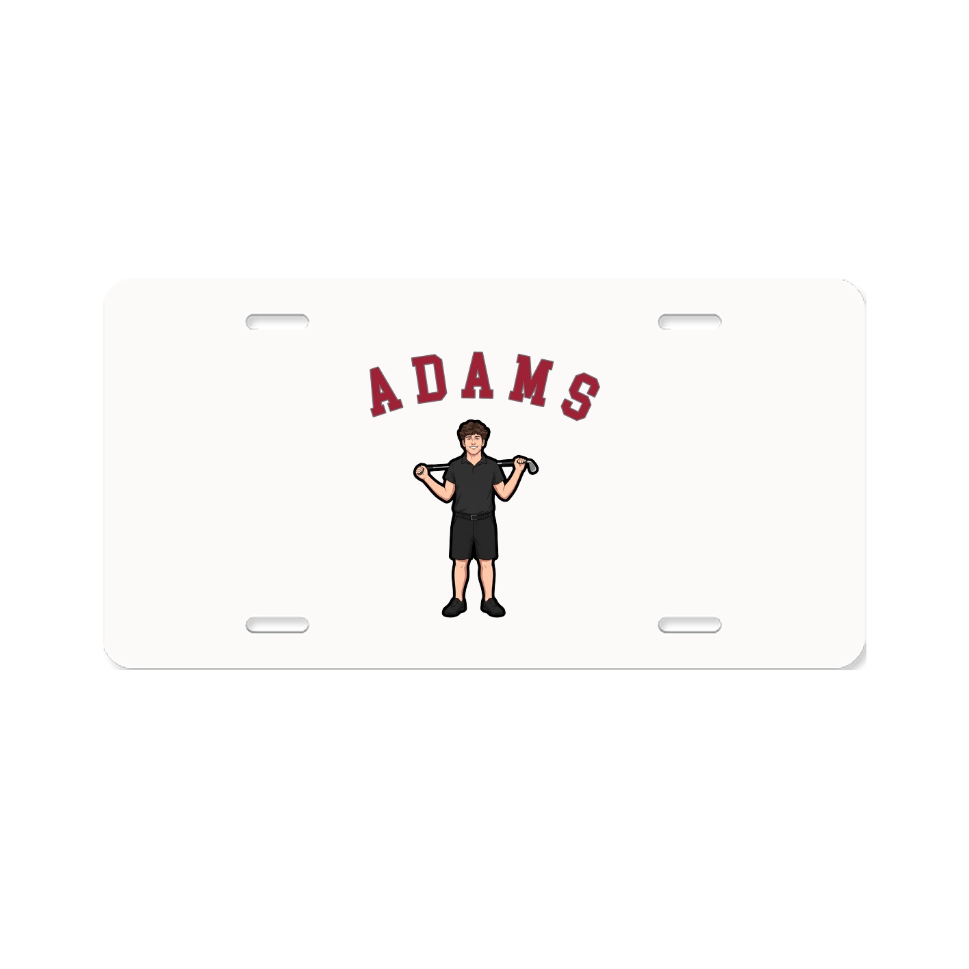 License Plate — Shirsey Arch in Classic