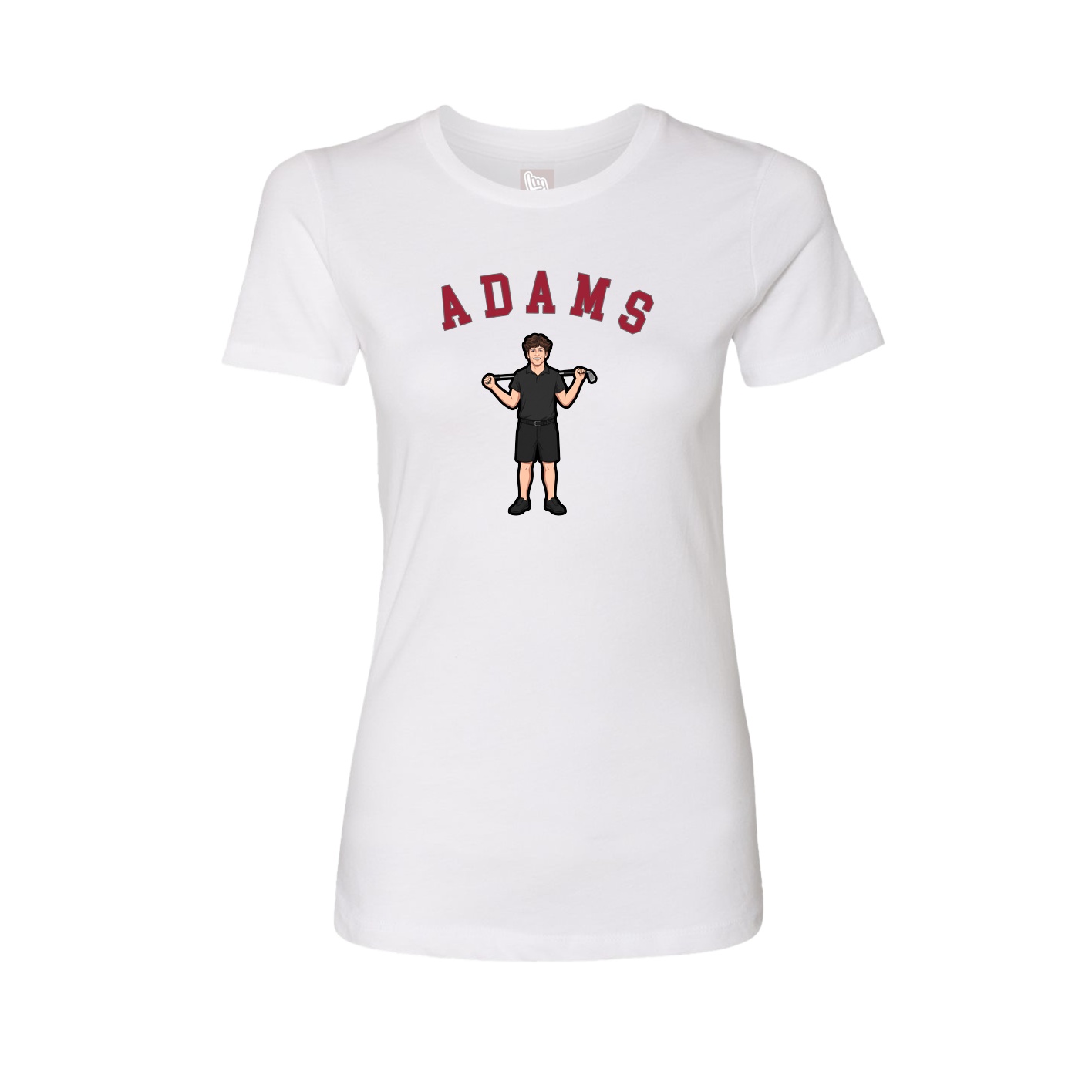 Womens Tee — Shirsey Arch in White