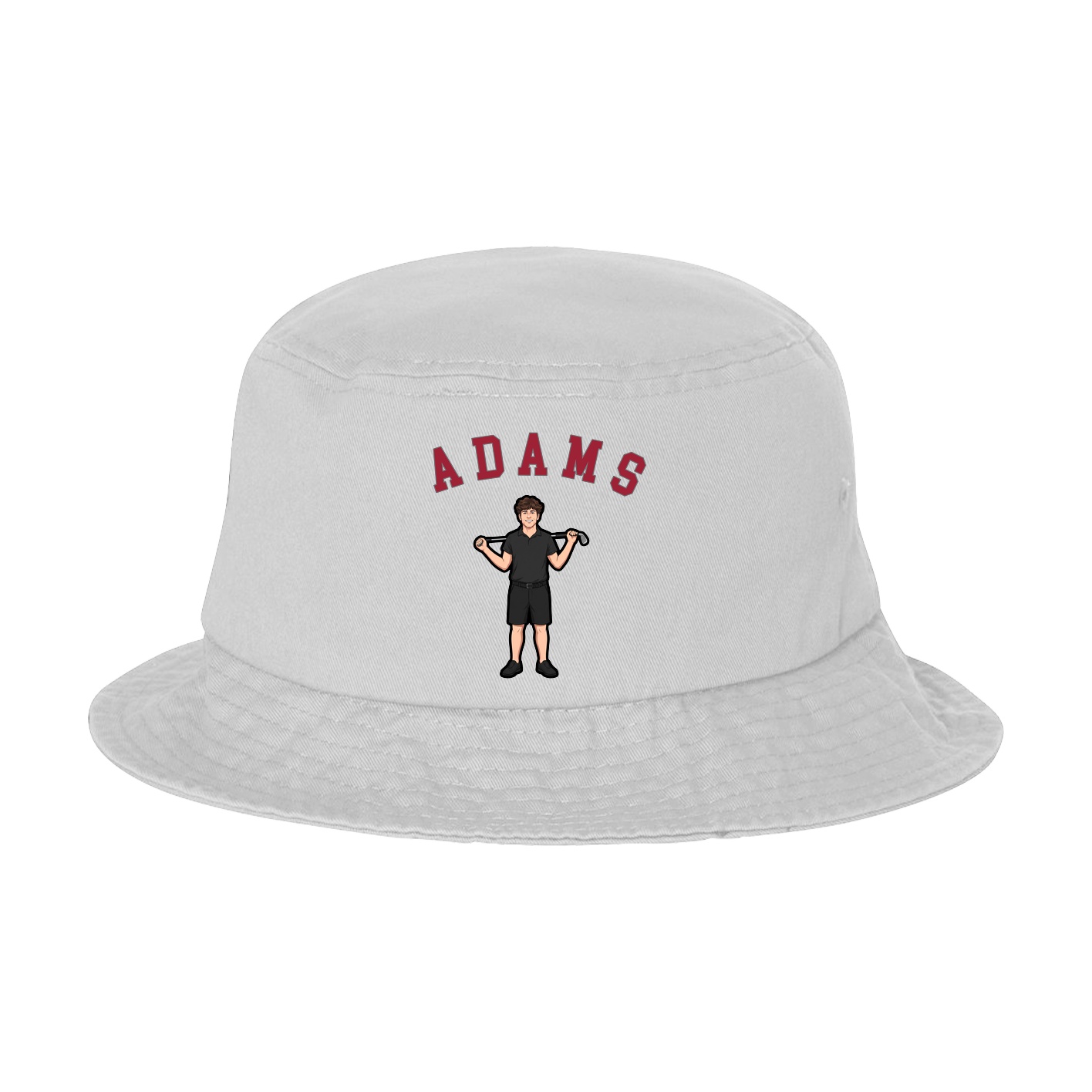 Bucket Cap — Shirsey Arch in White