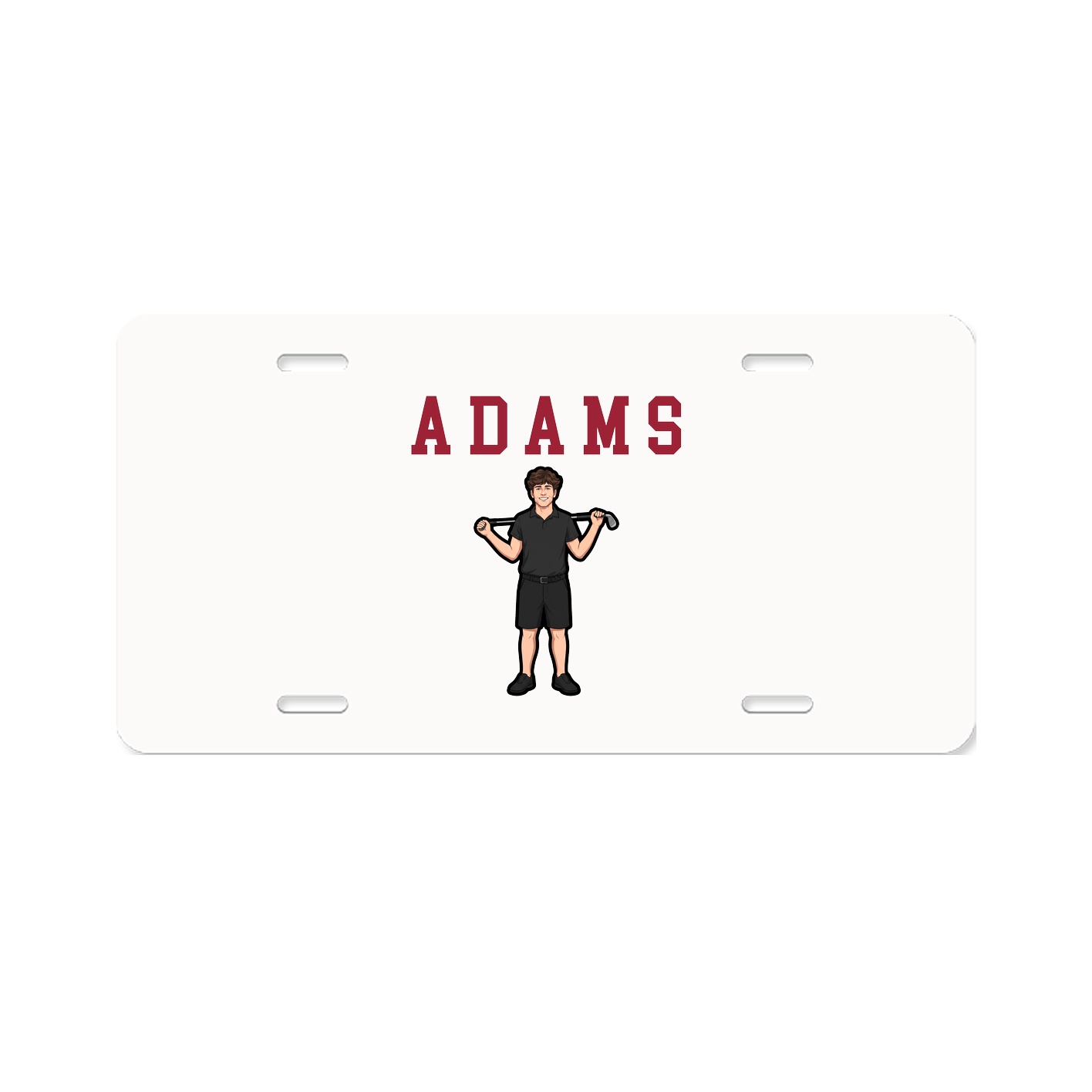License Plate — Shirsey in Classic