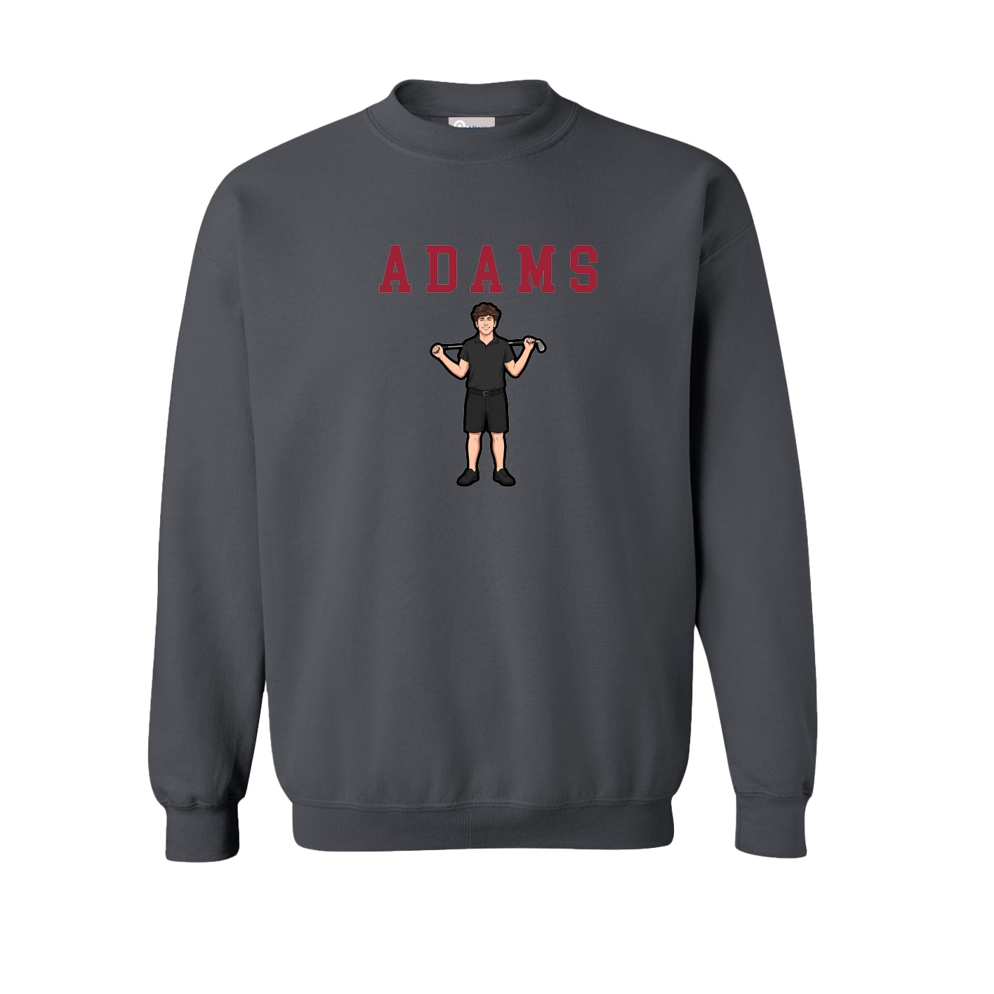 Fleece Crew — Shirsey in Grey