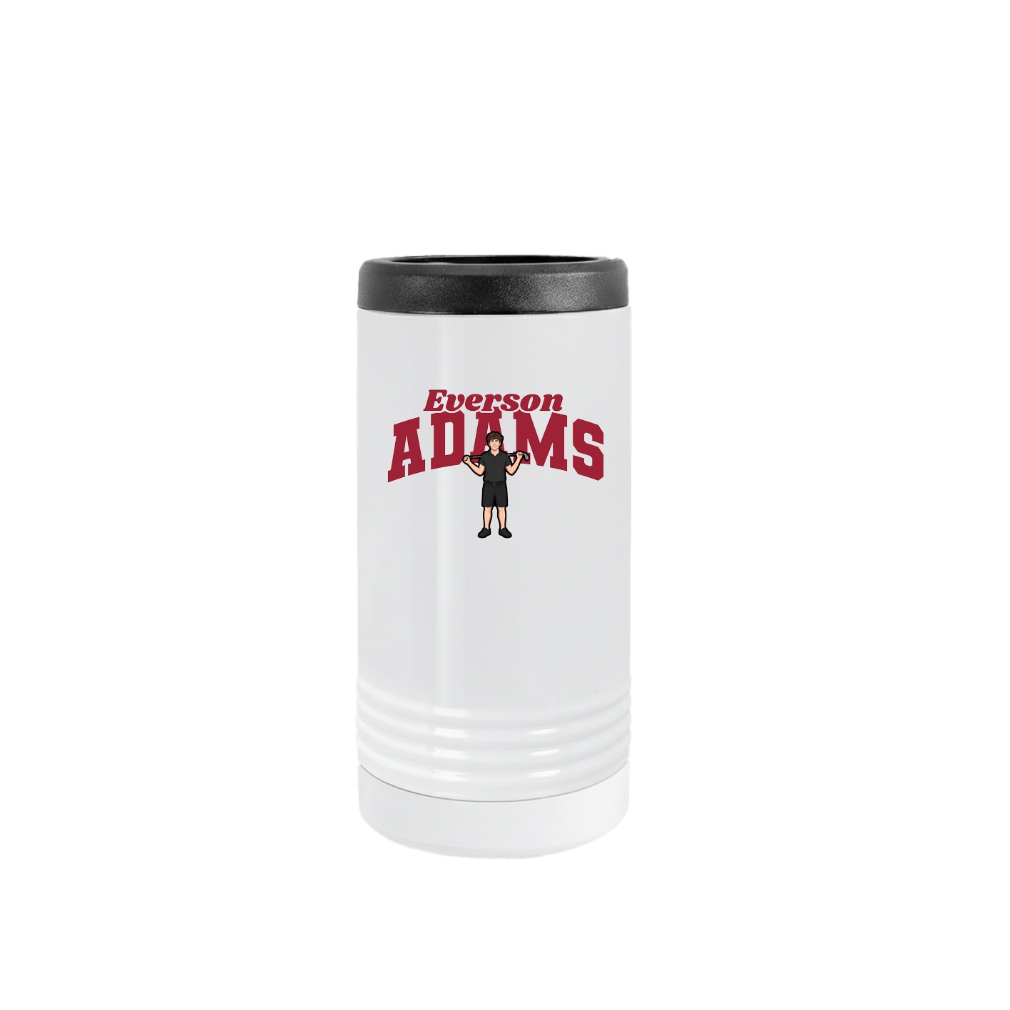 Slim Beverage Holder — Signature Arch in White
