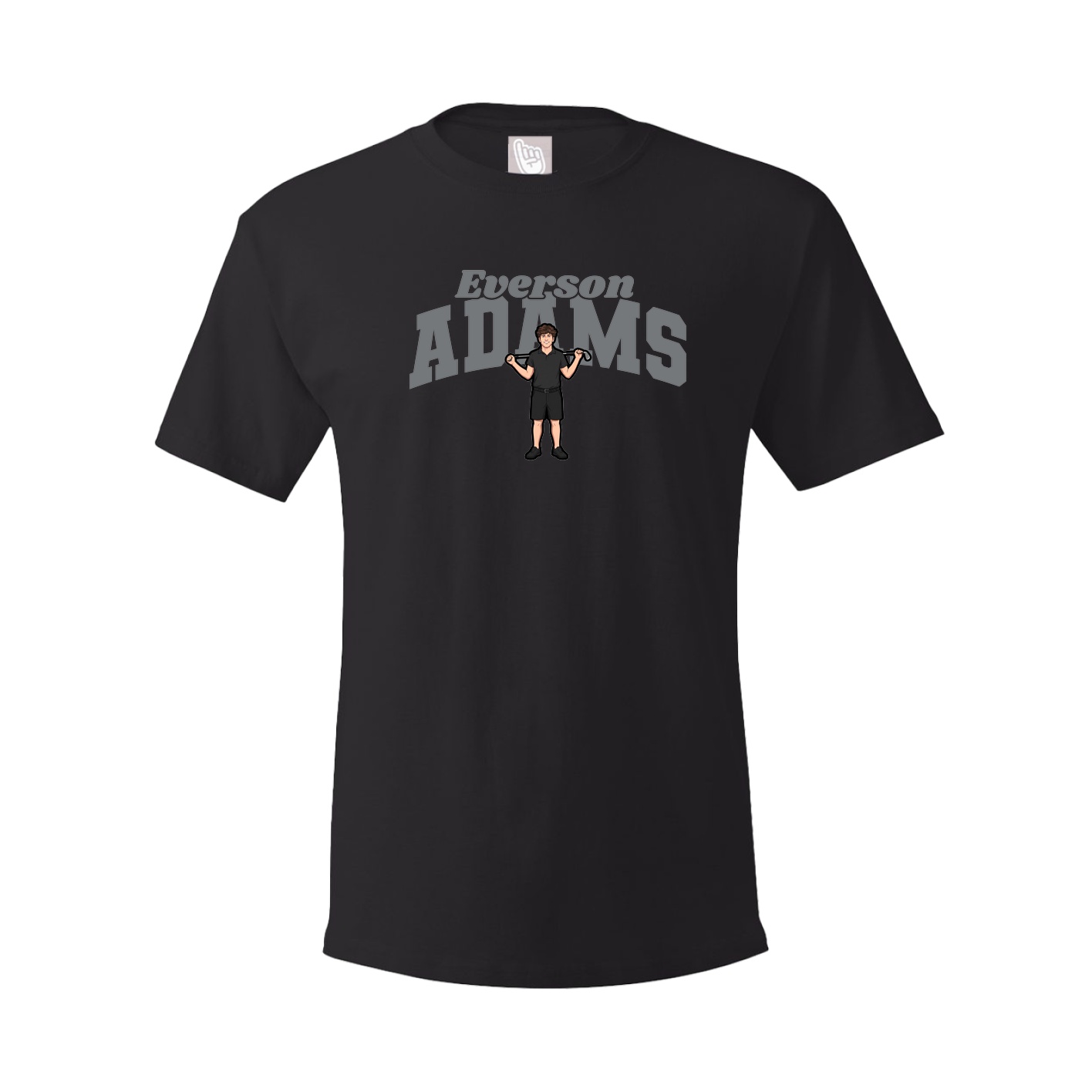 Tee — Signature Arch in Black