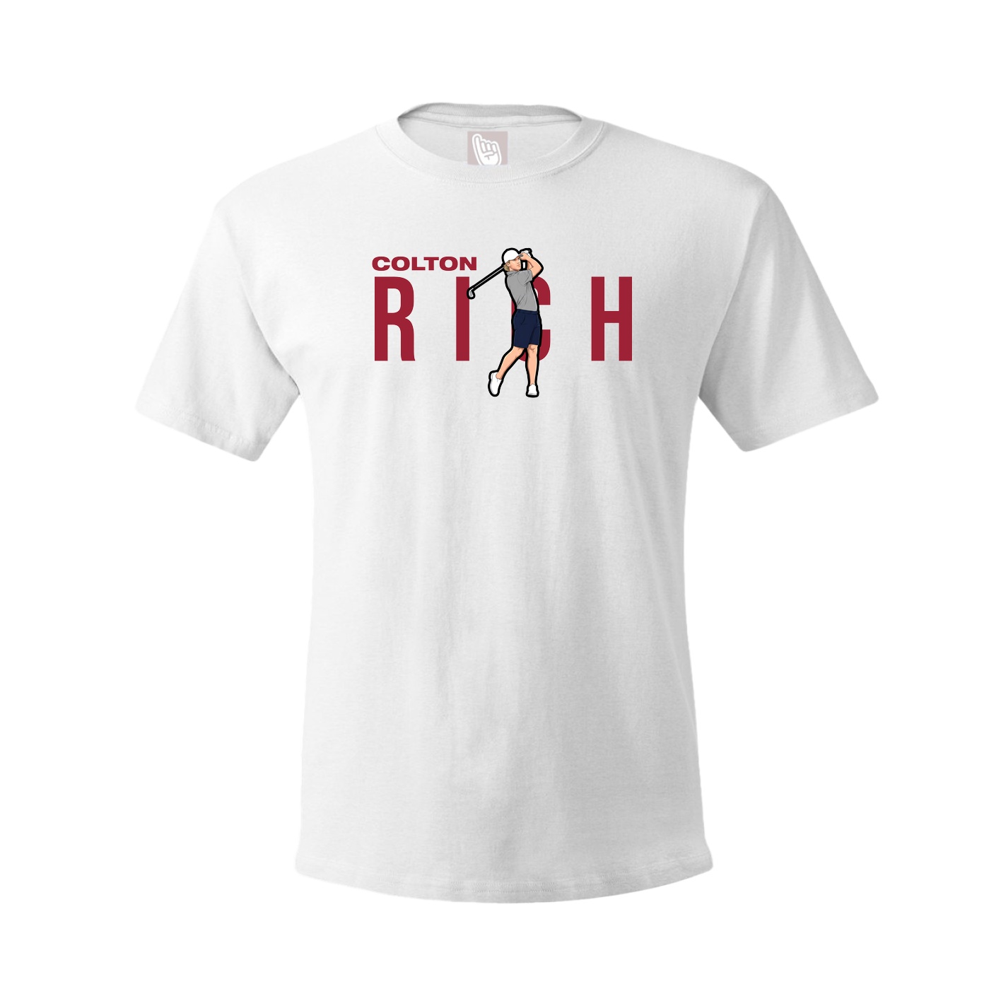 Youth Tee — Player Name in White