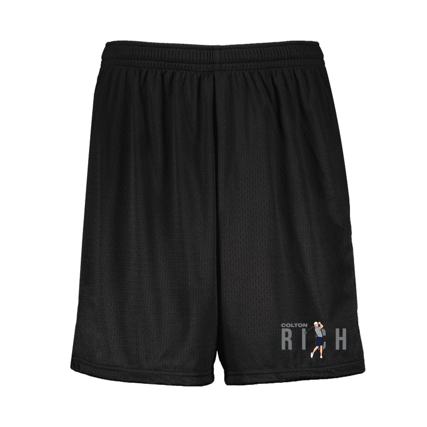 Shorts — Player Name in Black