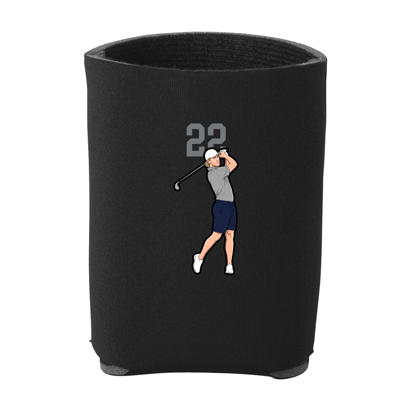 Can Holder — Number Top in Black