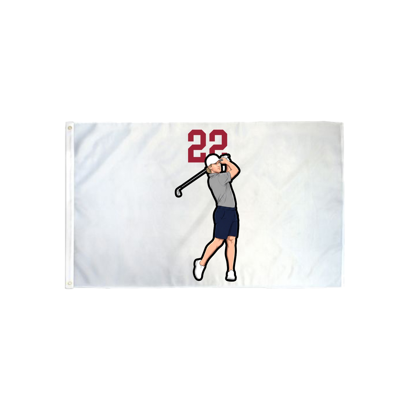 3x5 Flag — Number Top in Classic