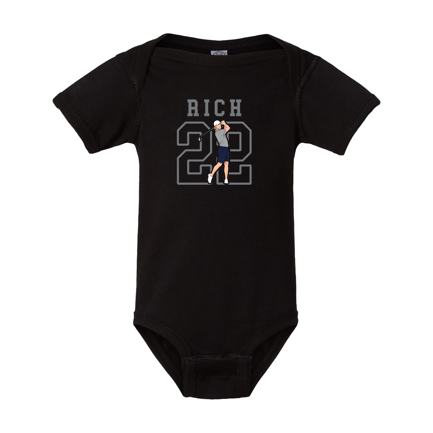 Baby Onesie — Shirsey in Black