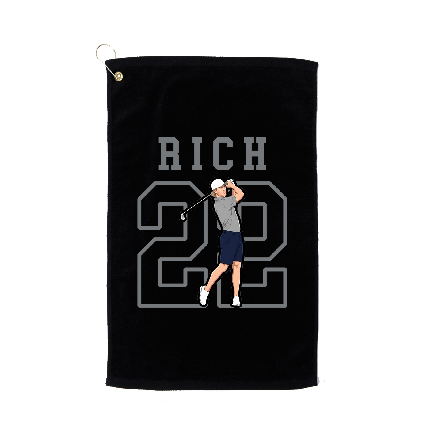 Golf Towel — Shirsey in Black