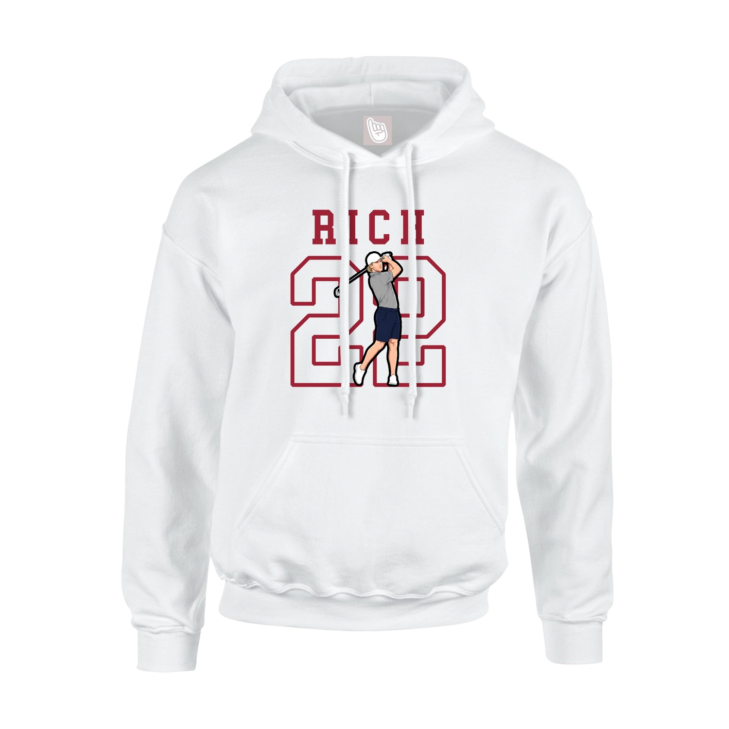 Youth Hoodie — Shirsey in White
