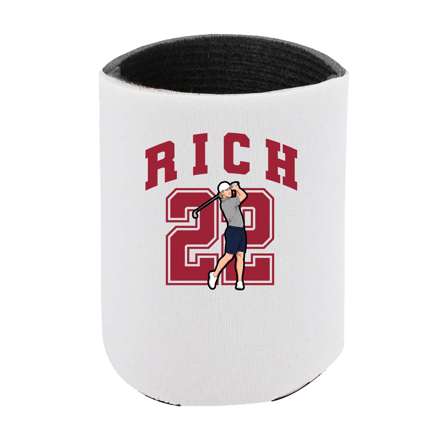 Can Holder — Number in White