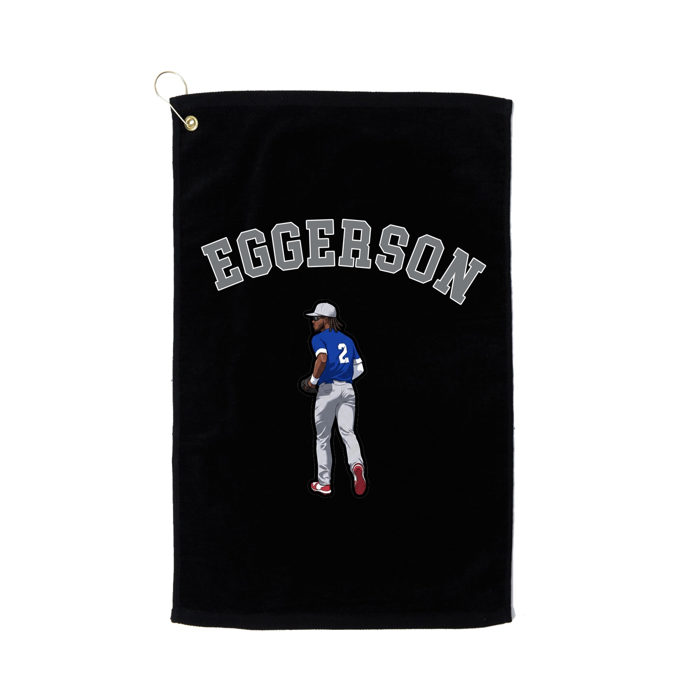 Golf Towel — Shirsey Arch in Black