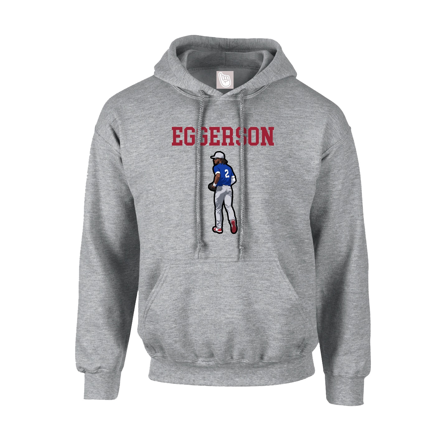 Hoodie — Shirsey in Grey