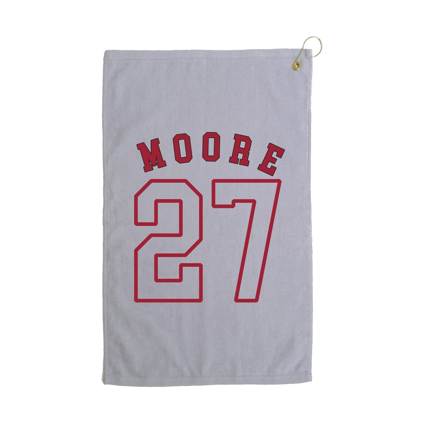 Golf Towel — Shirsey Arch in Grey