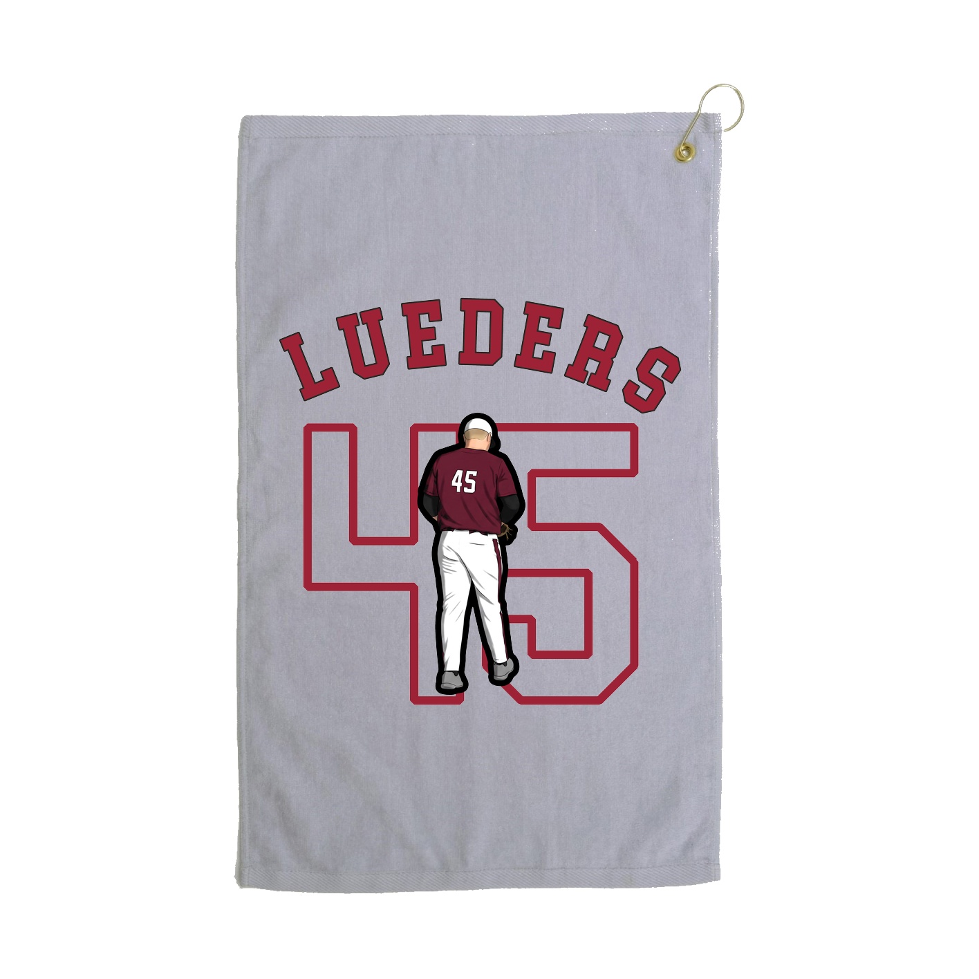 Golf Towel — Shirsey Arch in Grey