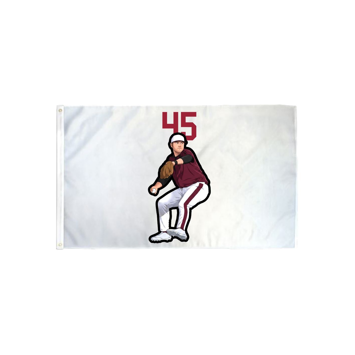 3x5 Flag — Number Top in Classic