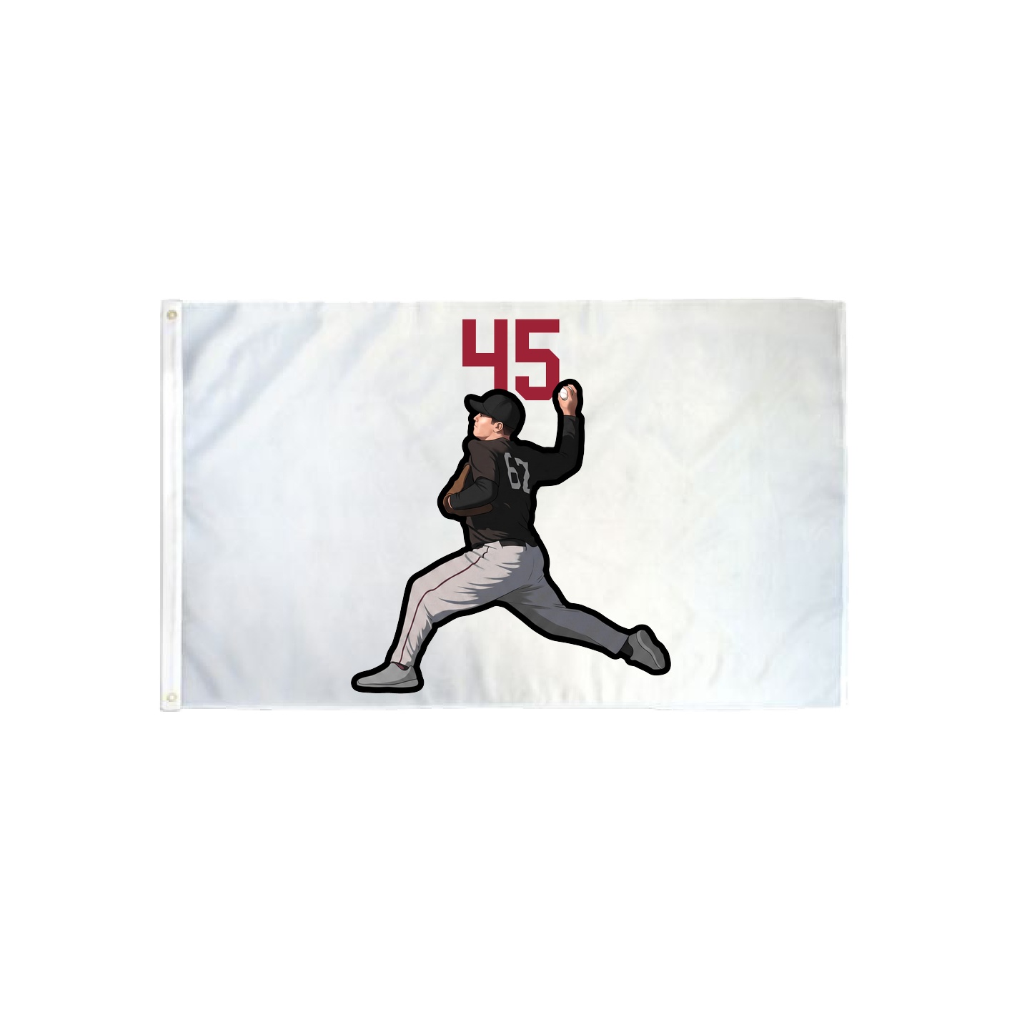 3x5 Flag — Number Top in Classic
