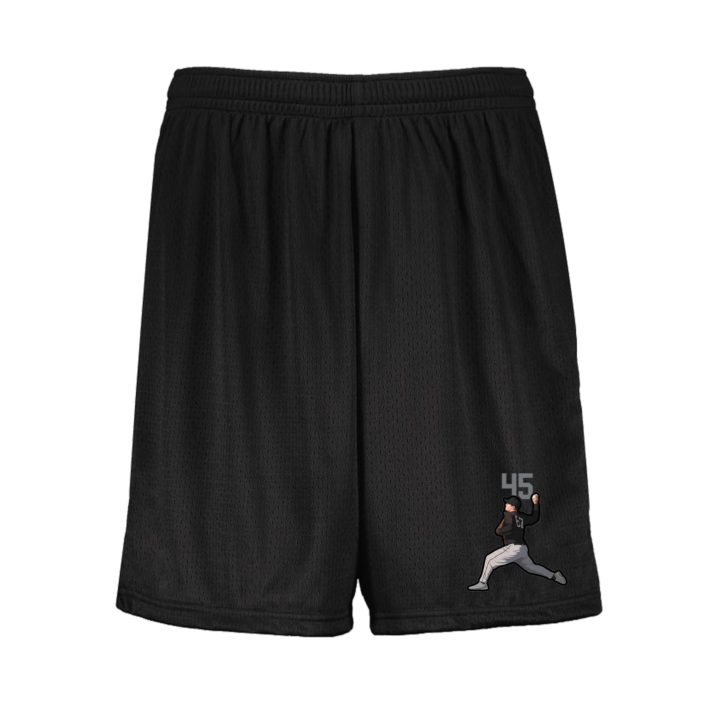 Shorts — Number Top in Black