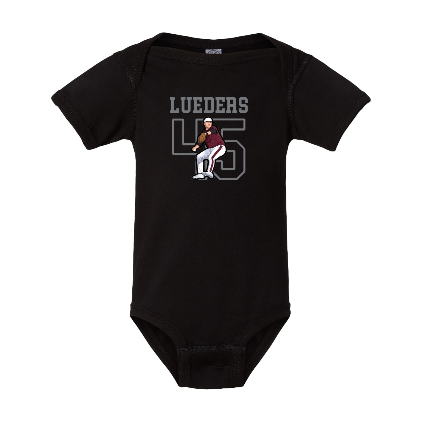Baby Onesie — Shirsey in Black