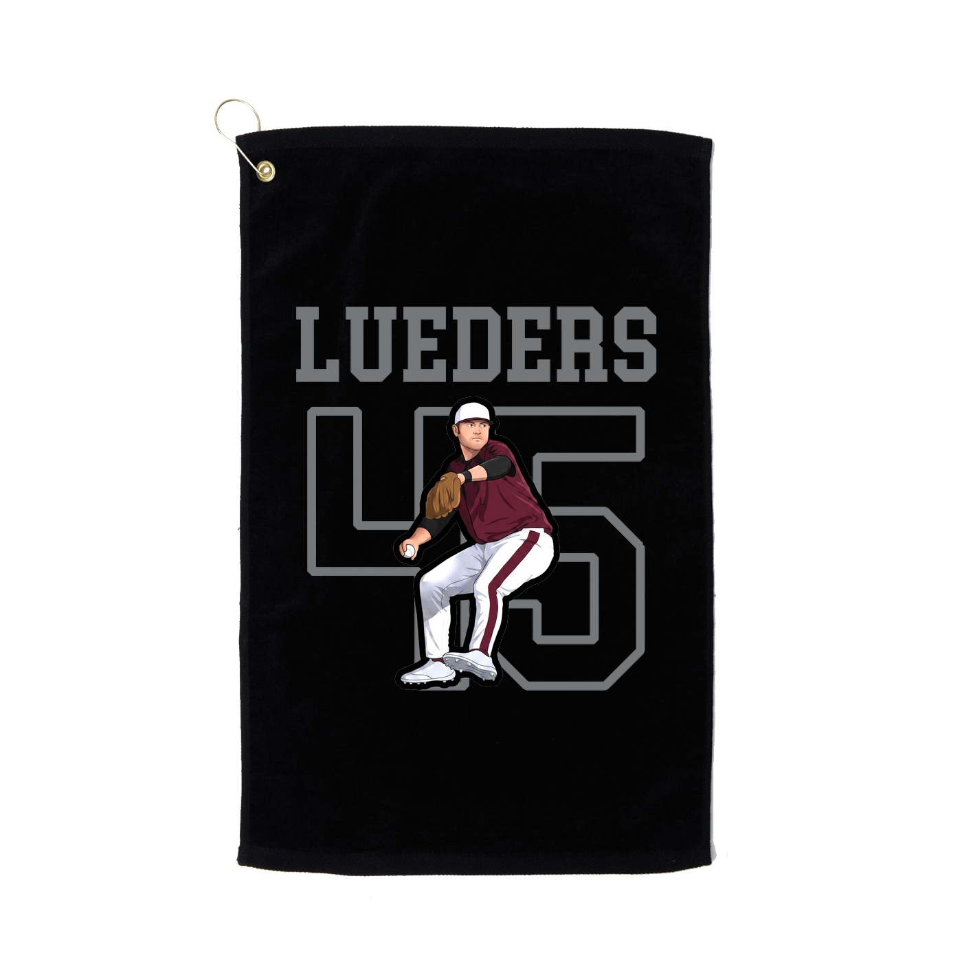 Golf Towel — Shirsey in Black