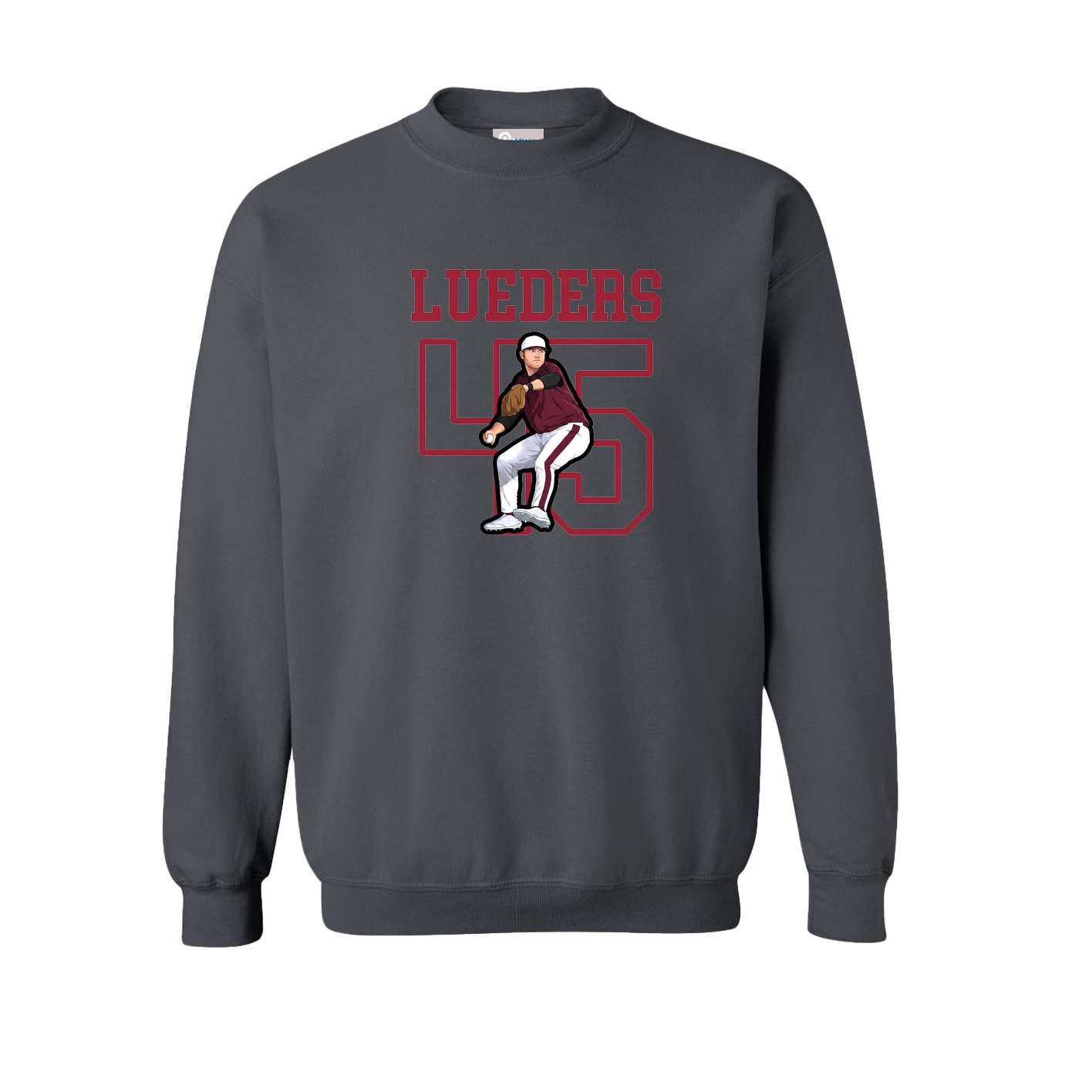 Fleece Crew — Shirsey in Grey