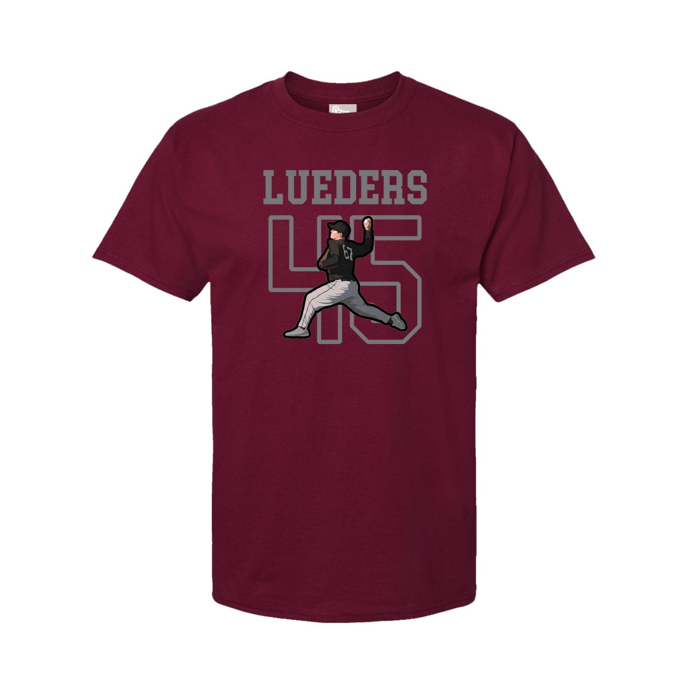 Youth Tee — Shirsey in Cardinal