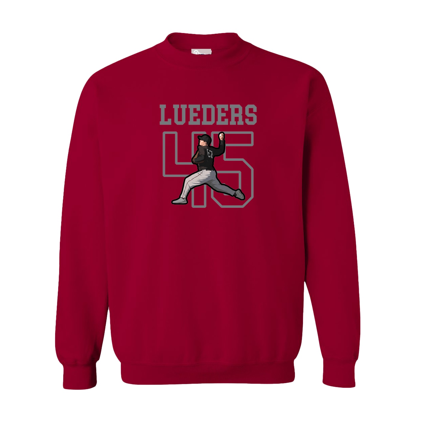 Fleece Crew — Shirsey in Cardinal
