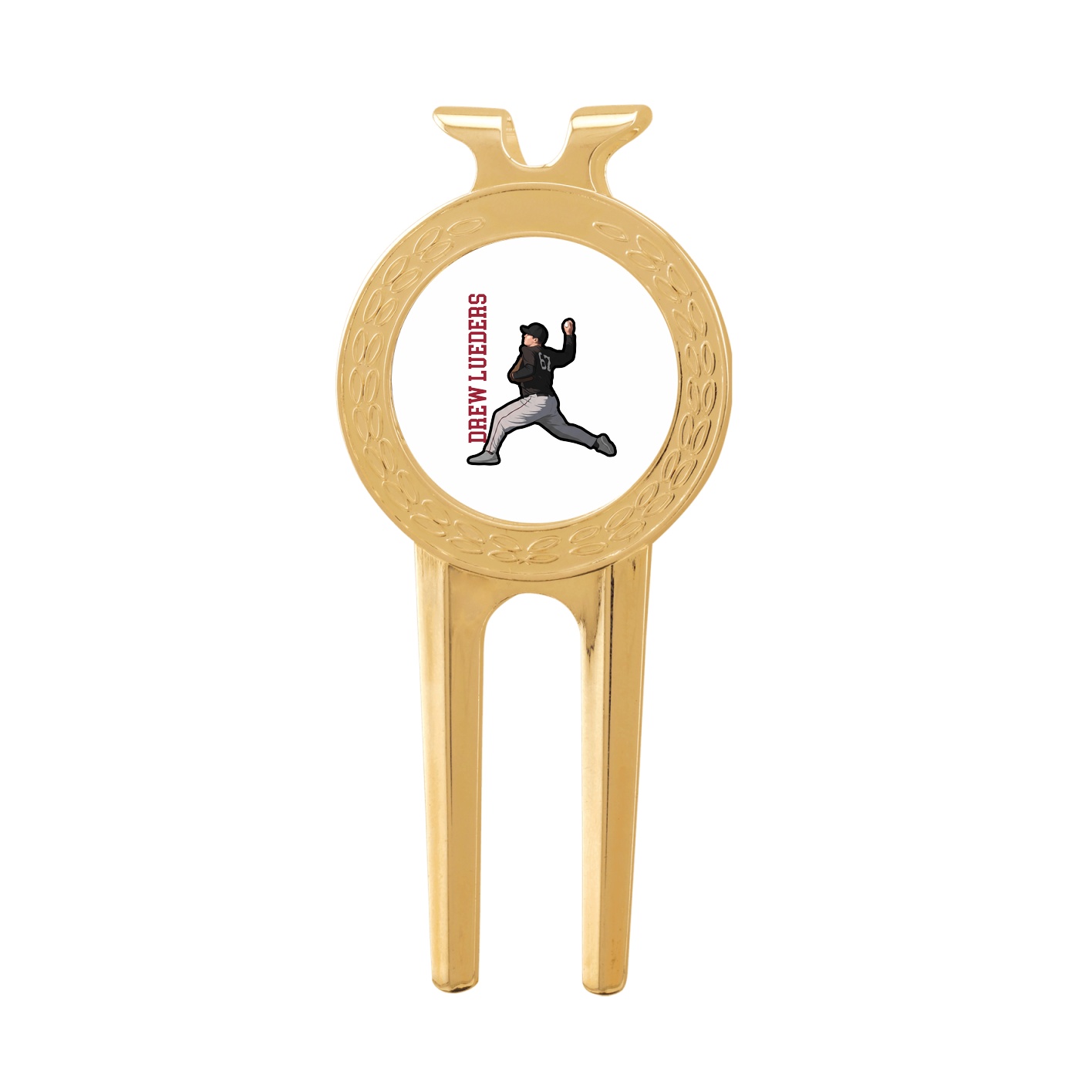 Divot Tool with Ball Marker — Name Vertical in Classic