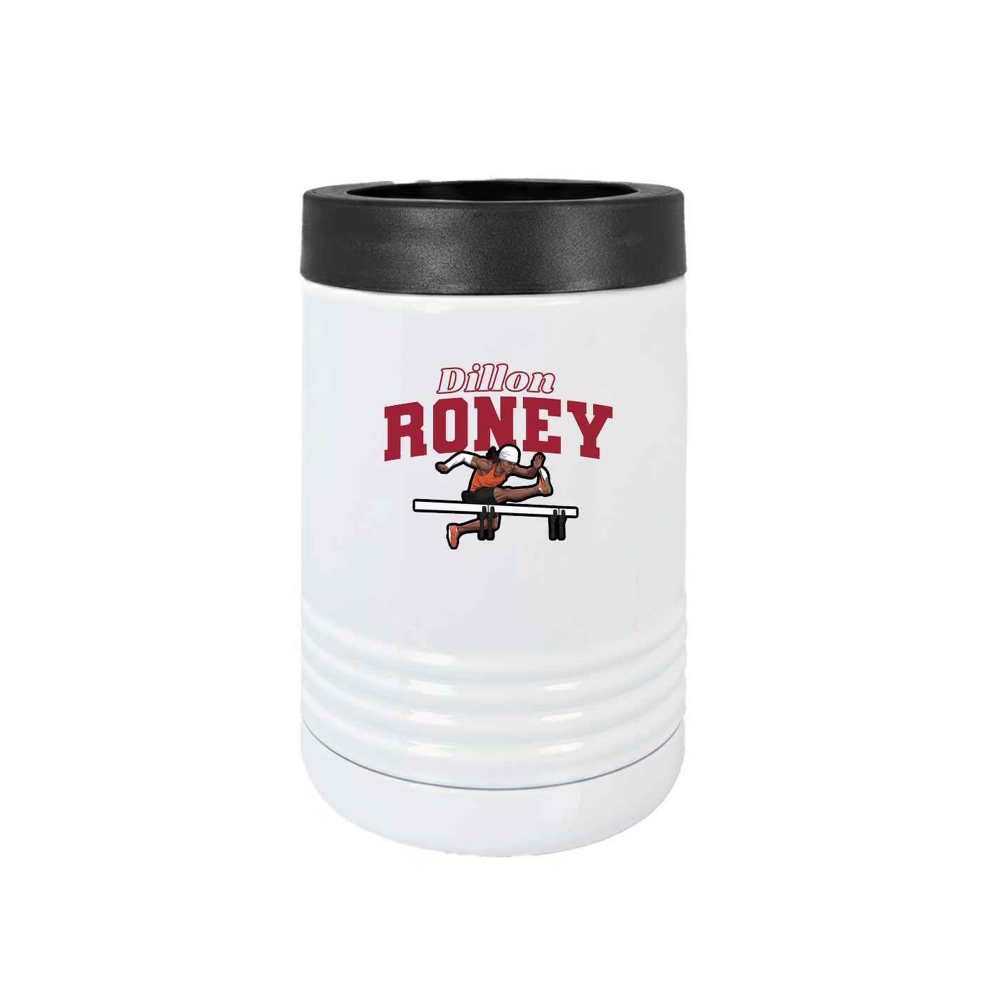 Beverage Holder — Name Arch in White
