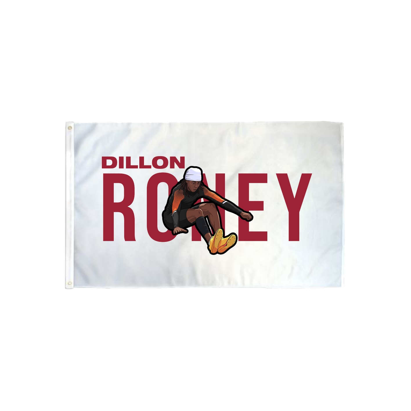 3x5 Flag — Player Name in Classic