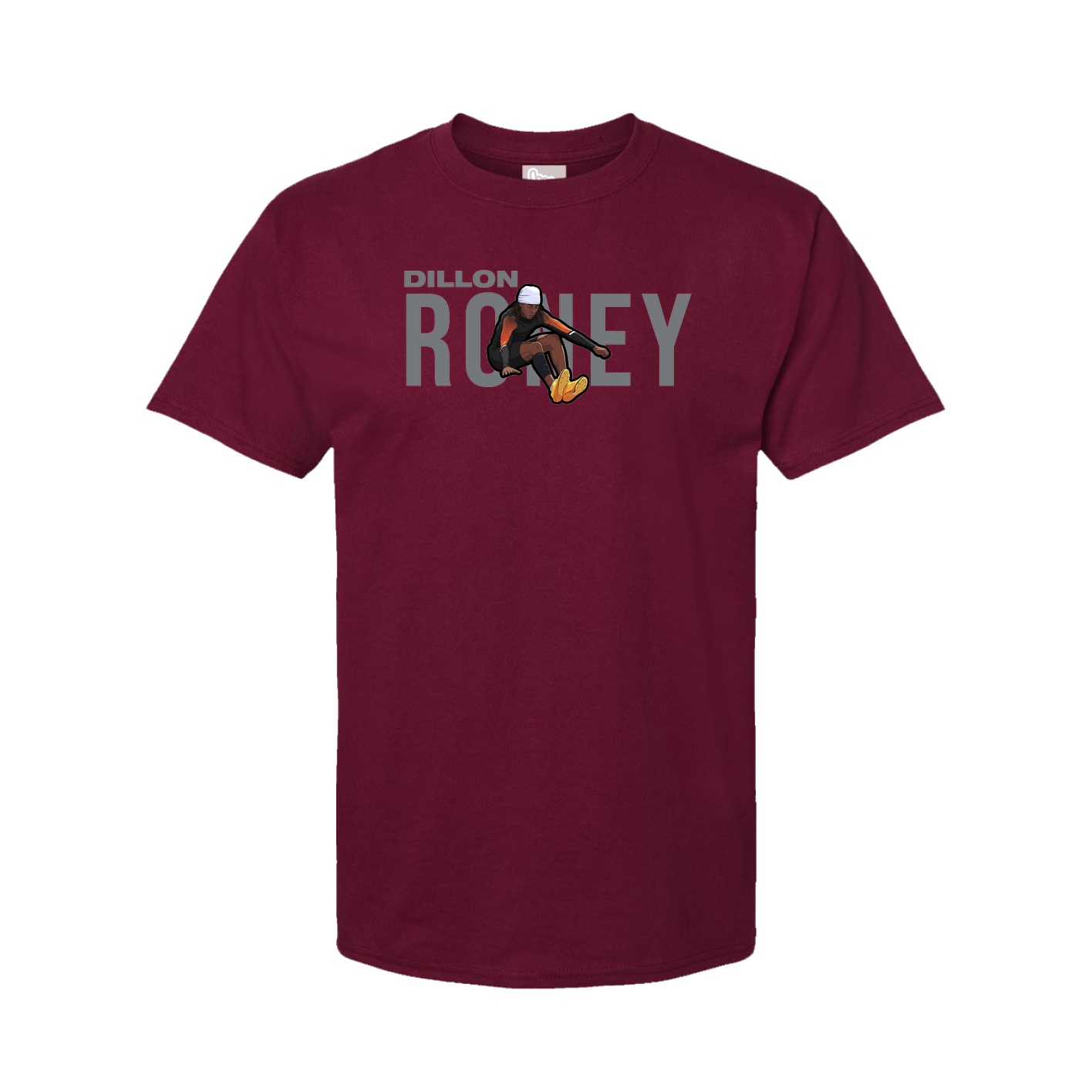 Youth Tee — Player Name in Cardinal