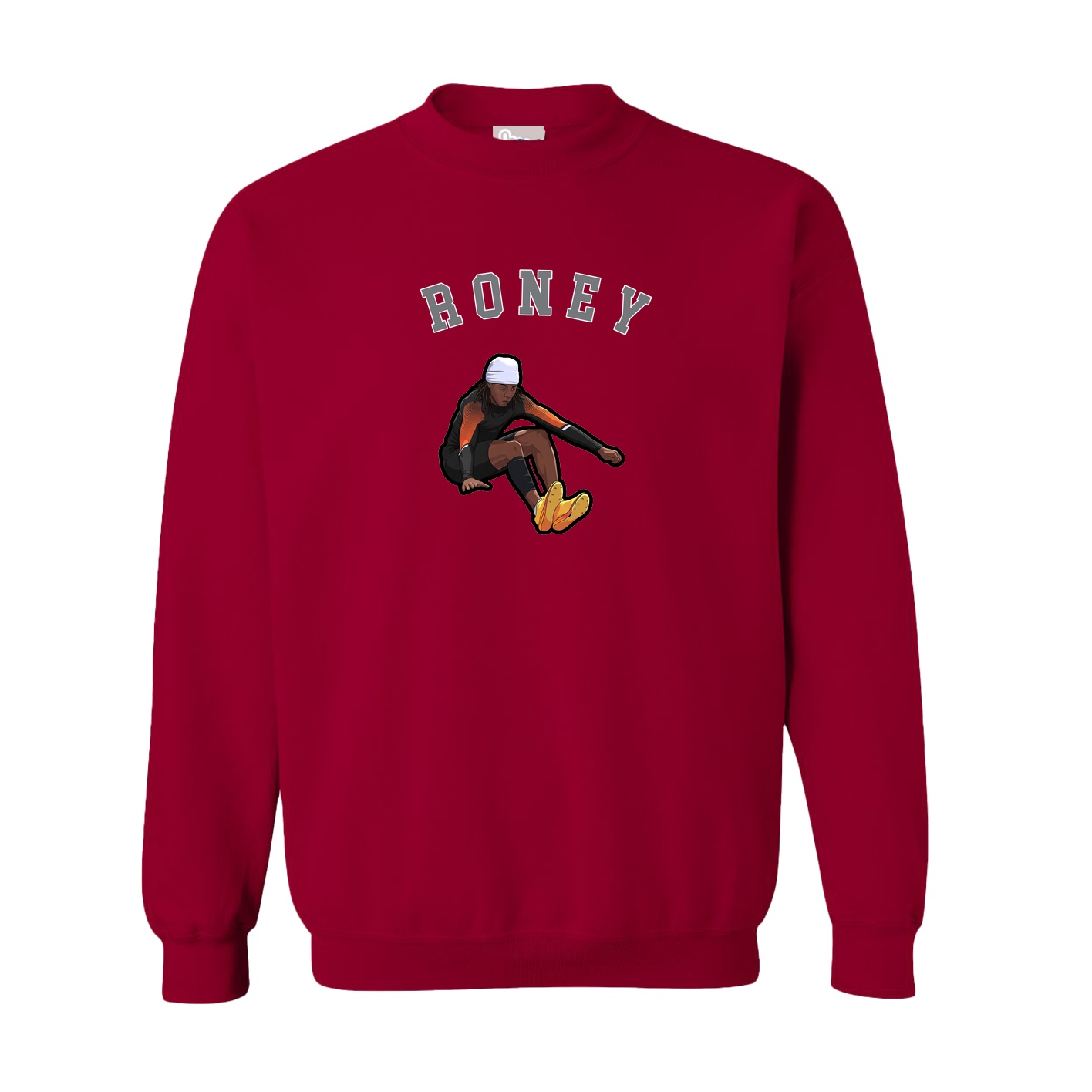 Fleece Crew — Shirsey Arch in Cardinal