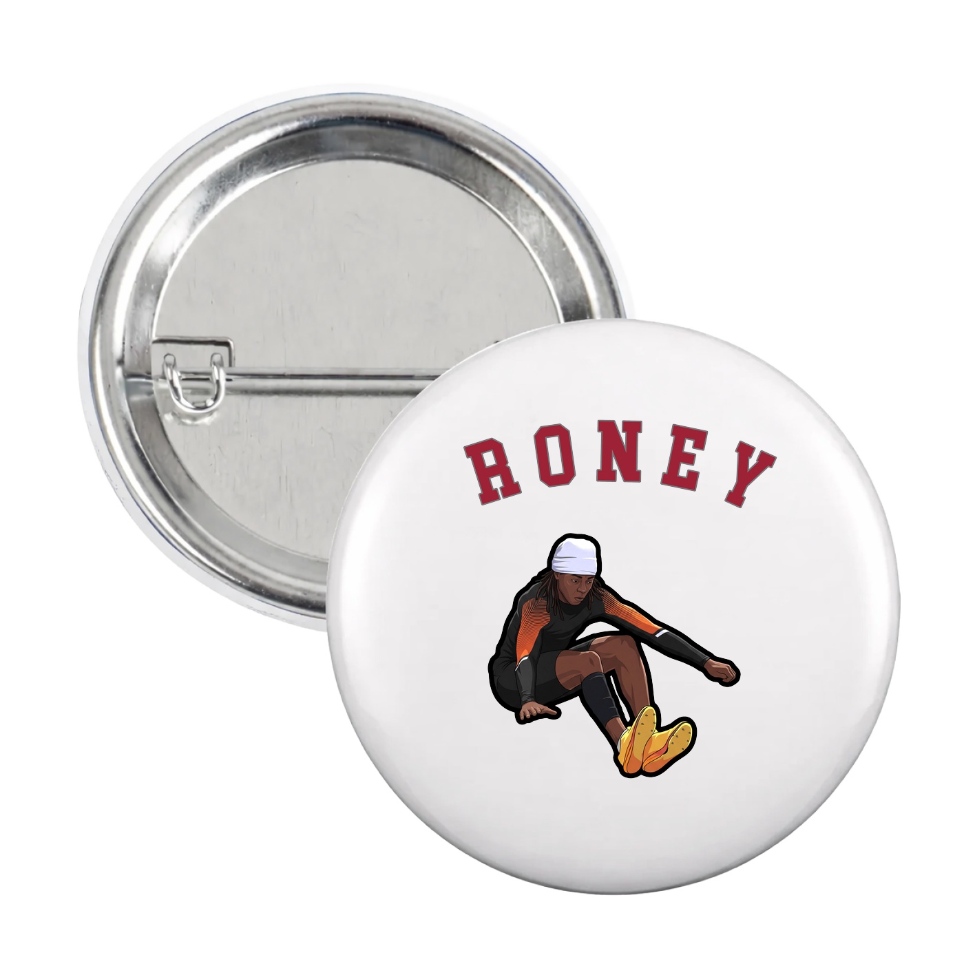Game Day Button — Shirsey Arch in White