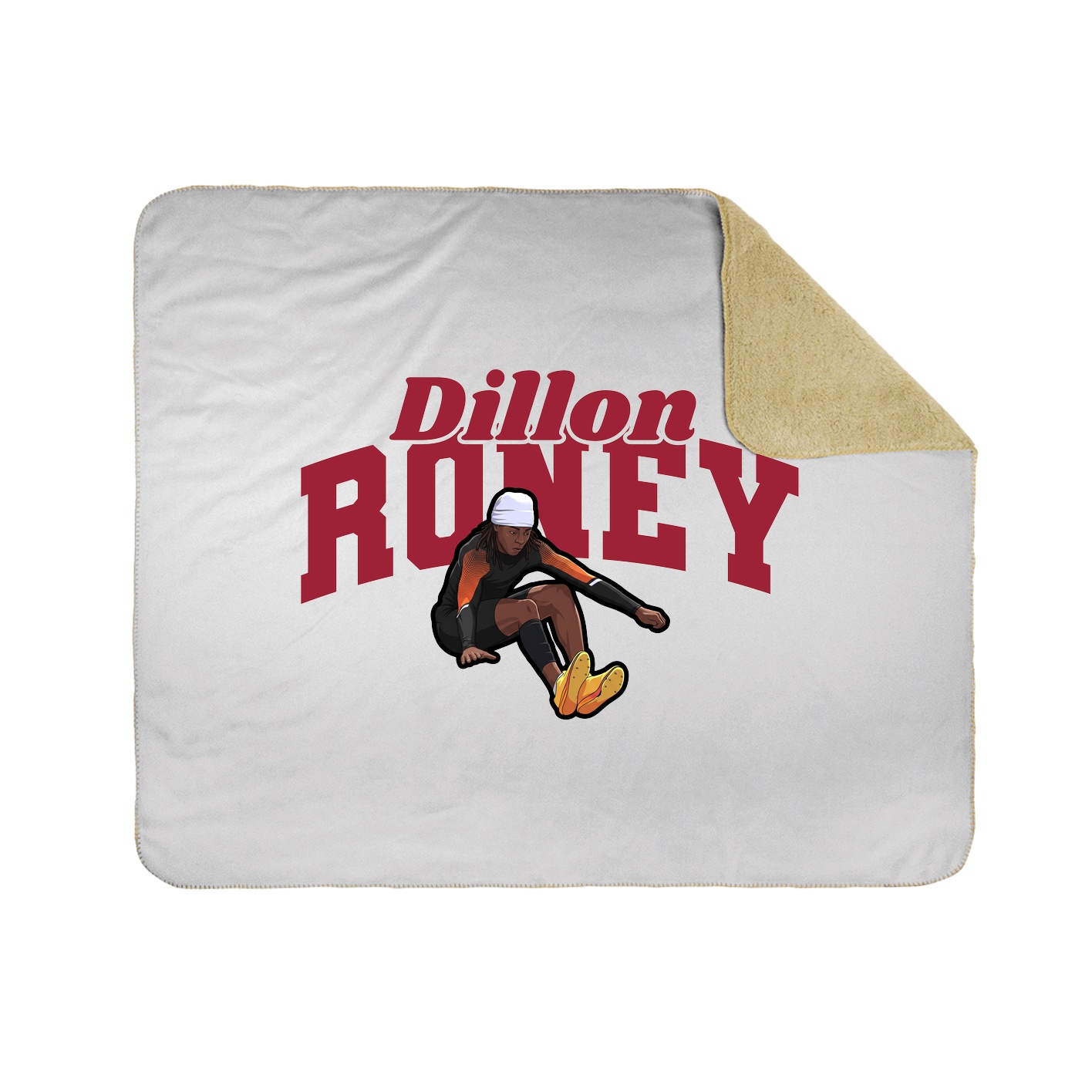 Throw Blanket — Signature Arch in White