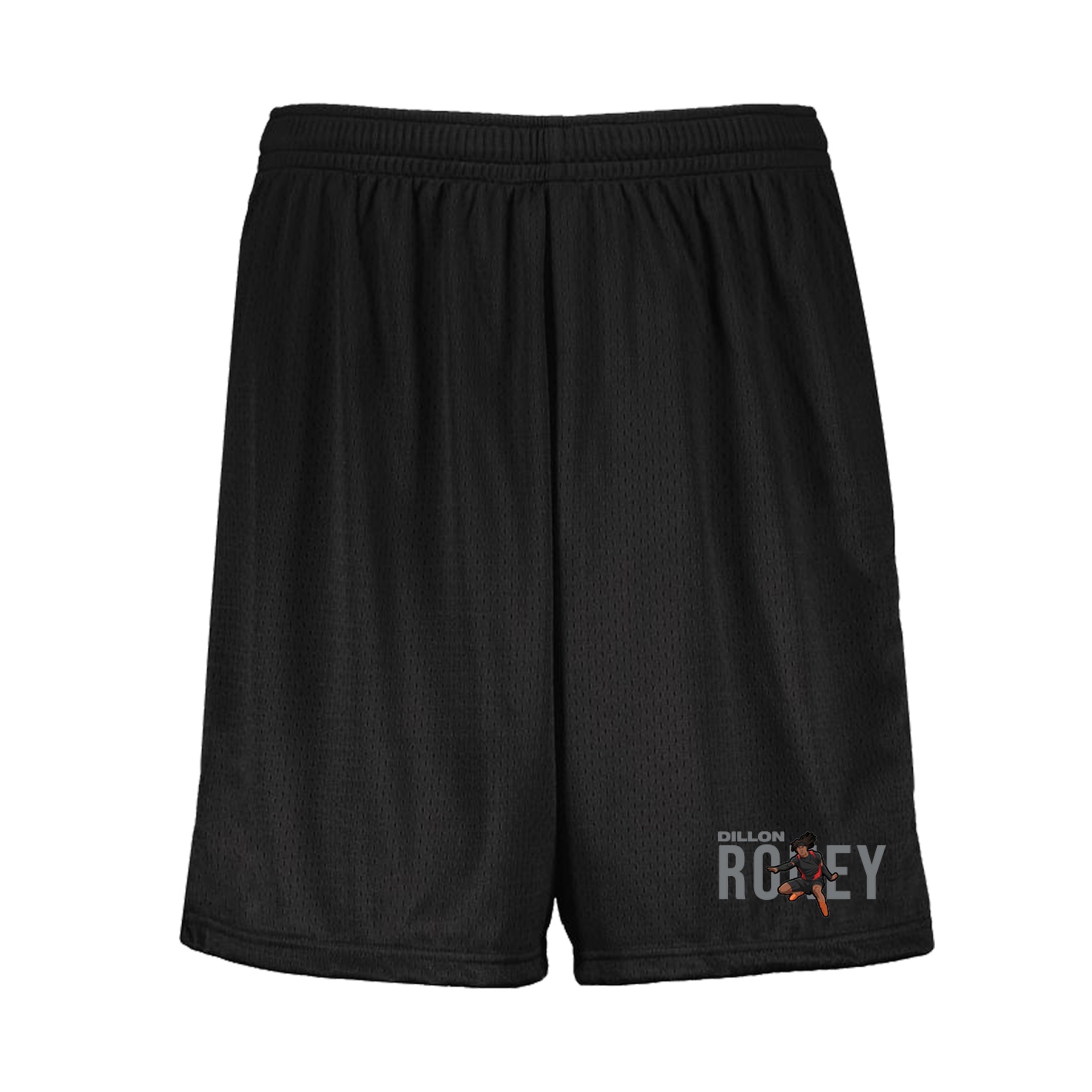 Shorts — Player Name in Black