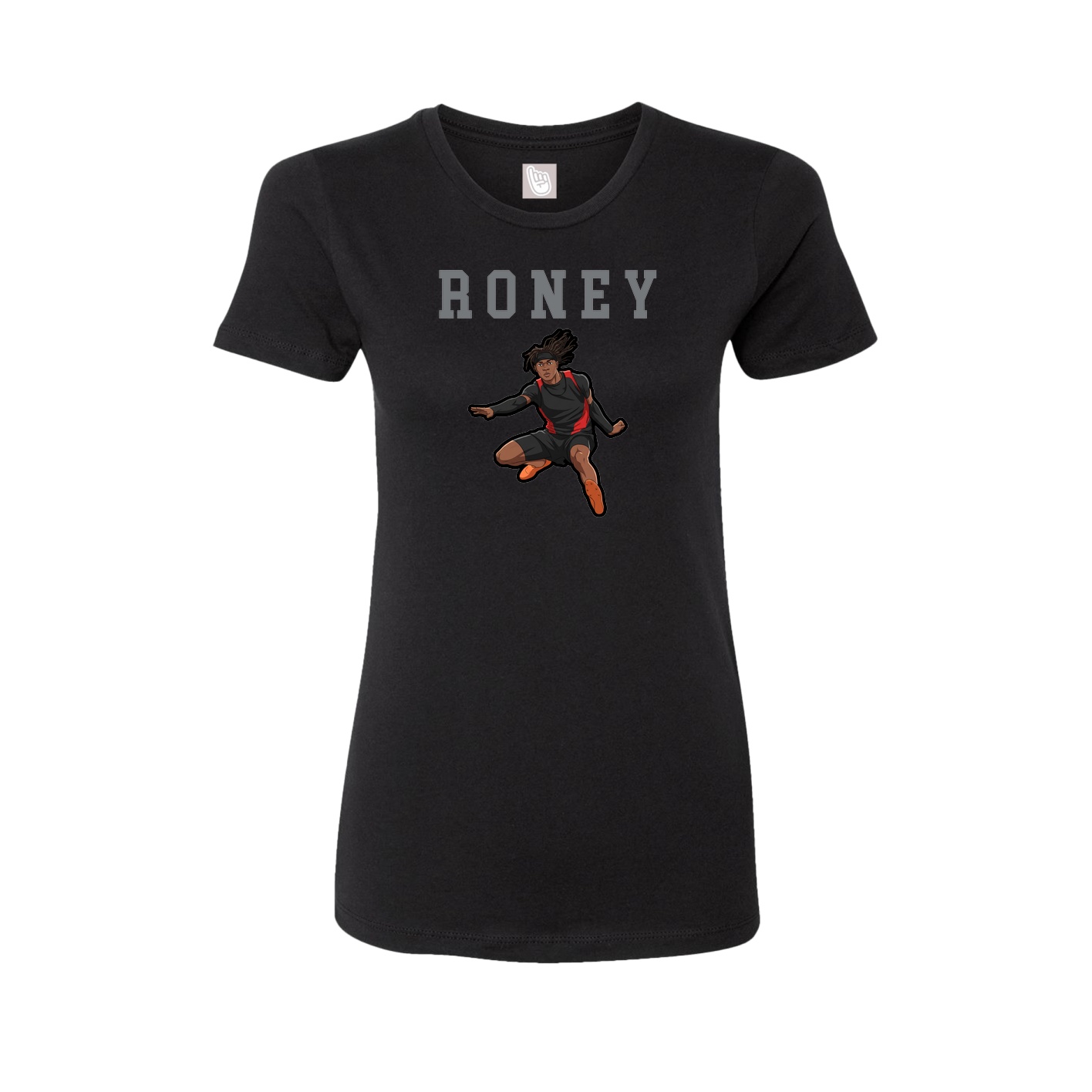Fitted Women's Tee — Shirsey in Black