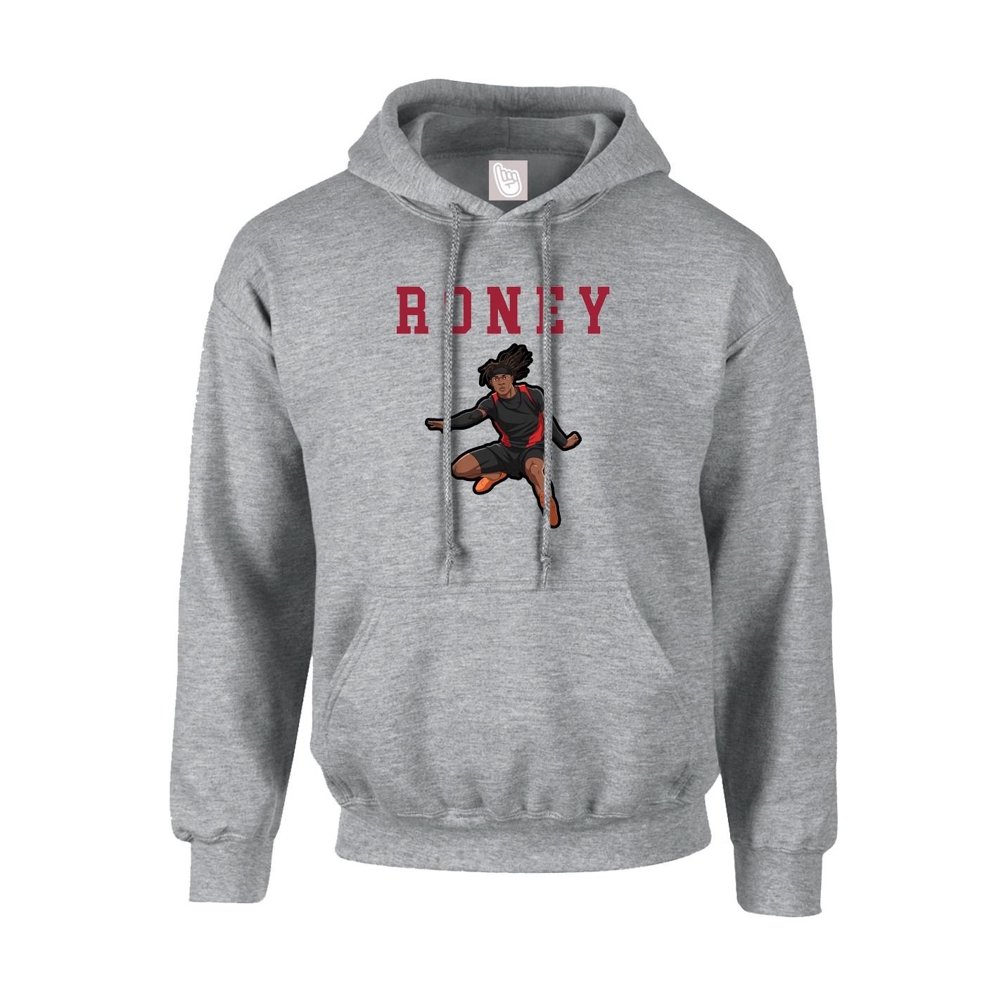 Hoodie — Shirsey in Grey