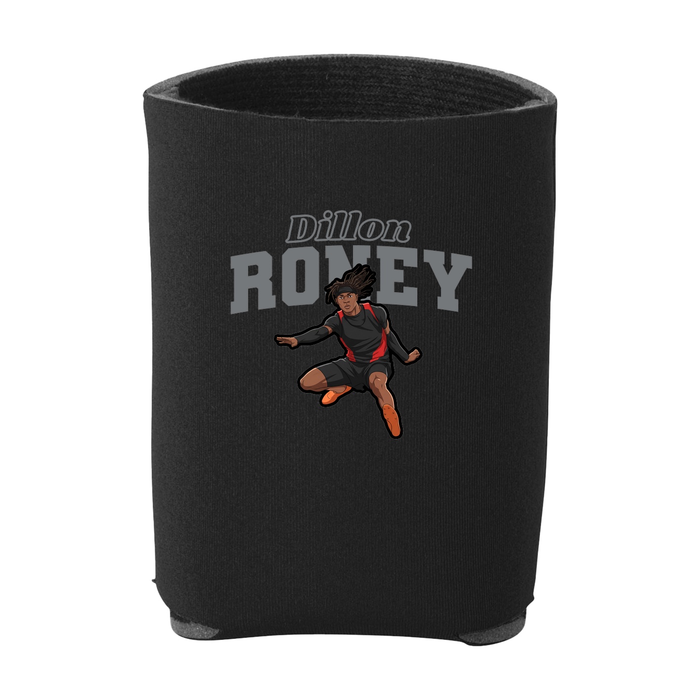 Can Holder — Name Arch in Black