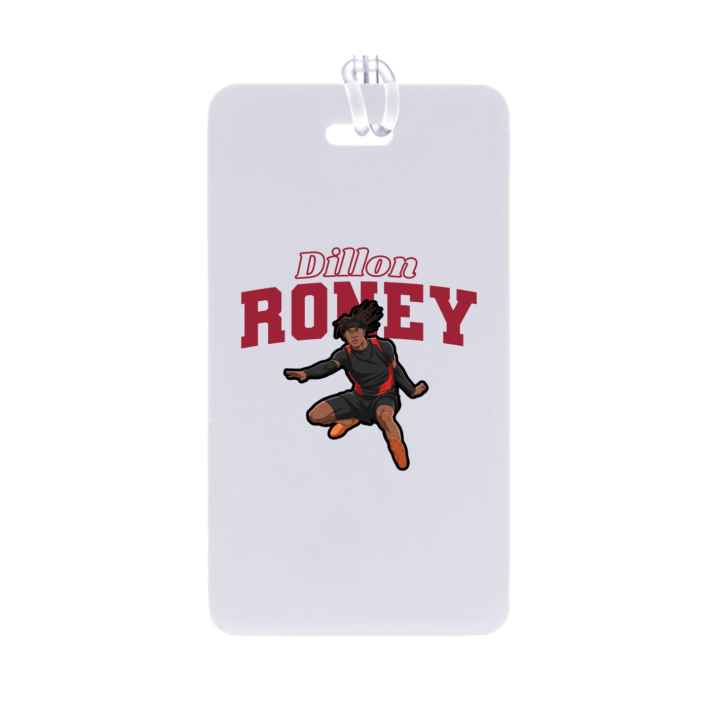 Bag Tag — Name Arch in Classic