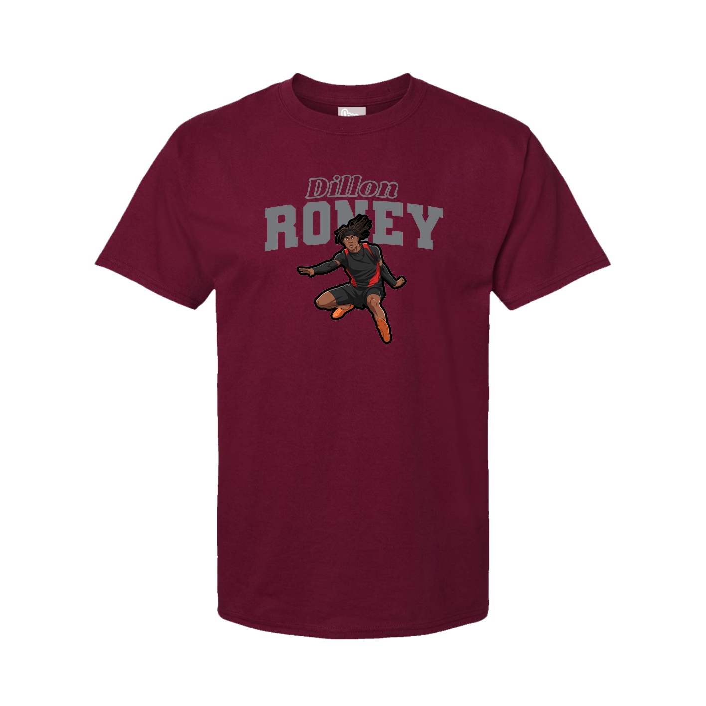 Youth Tee — Name Arch in Cardinal