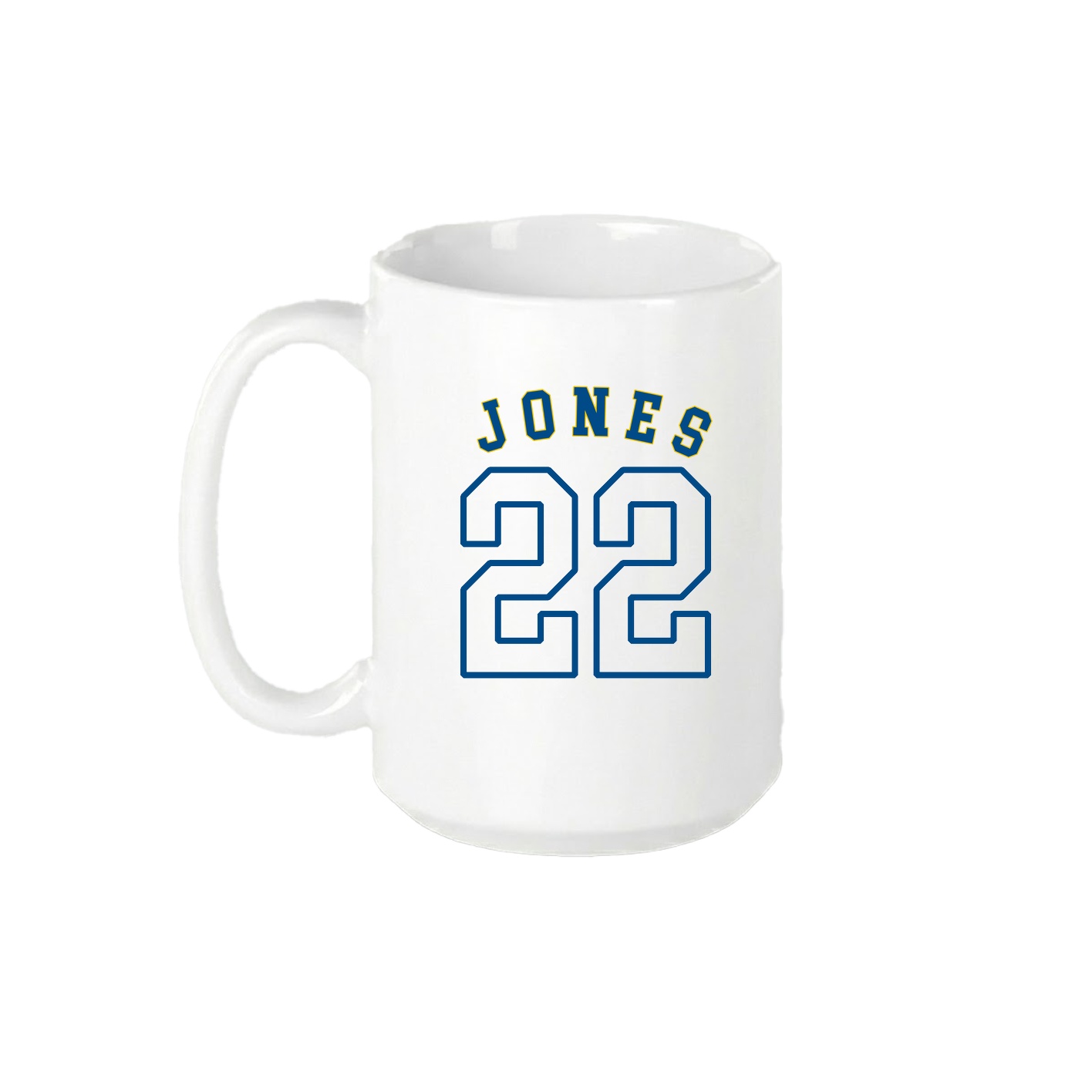15oz Coffee Mug — Shirsey Arch in White