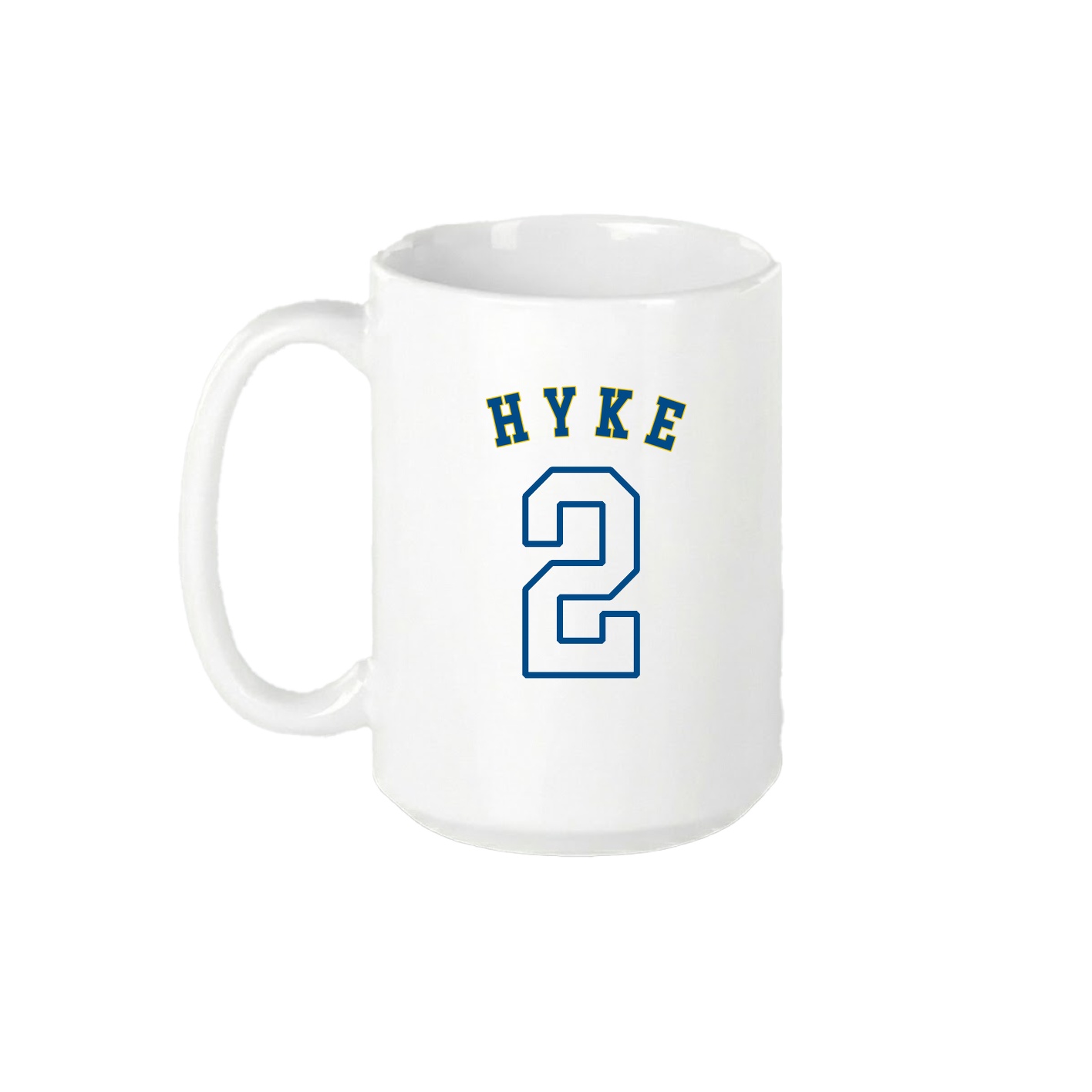 15oz Coffee Mug — Shirsey Arch in White