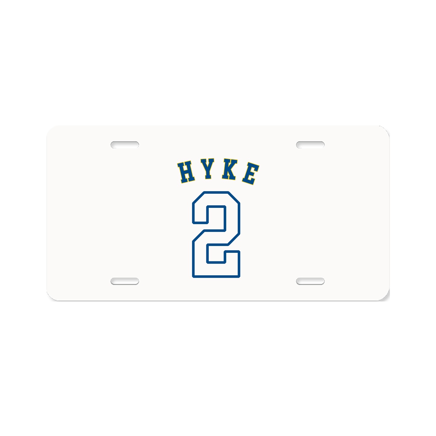 License Plate — Shirsey Arch in Classic