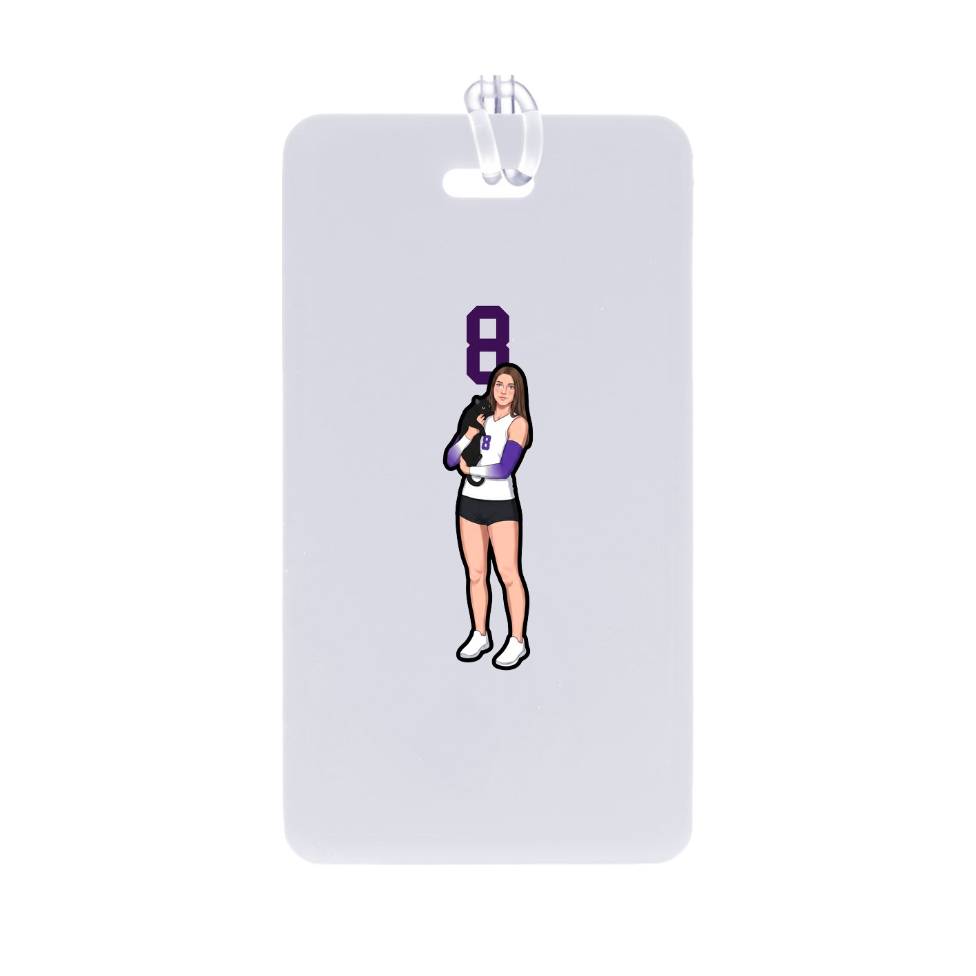 Bag Tag — Number Top in Classic