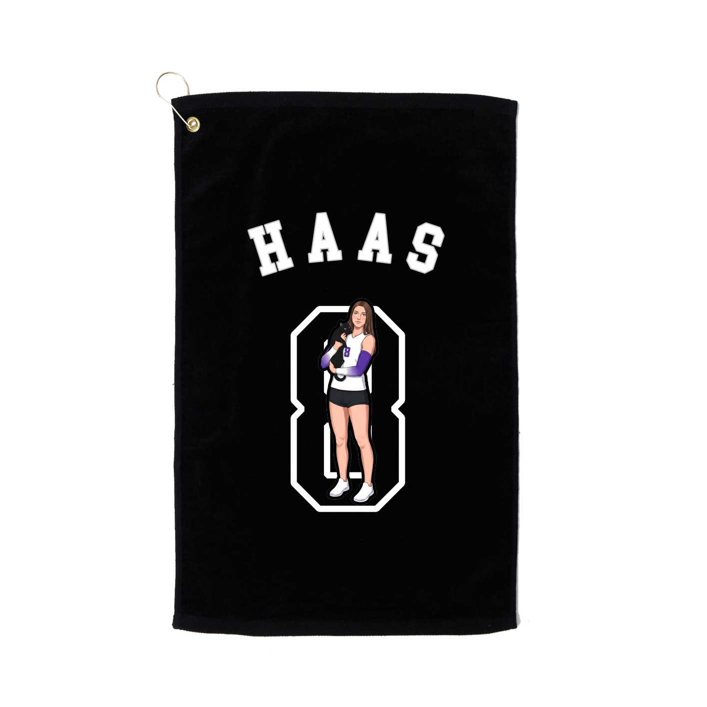 Terry Velour Golf Towel