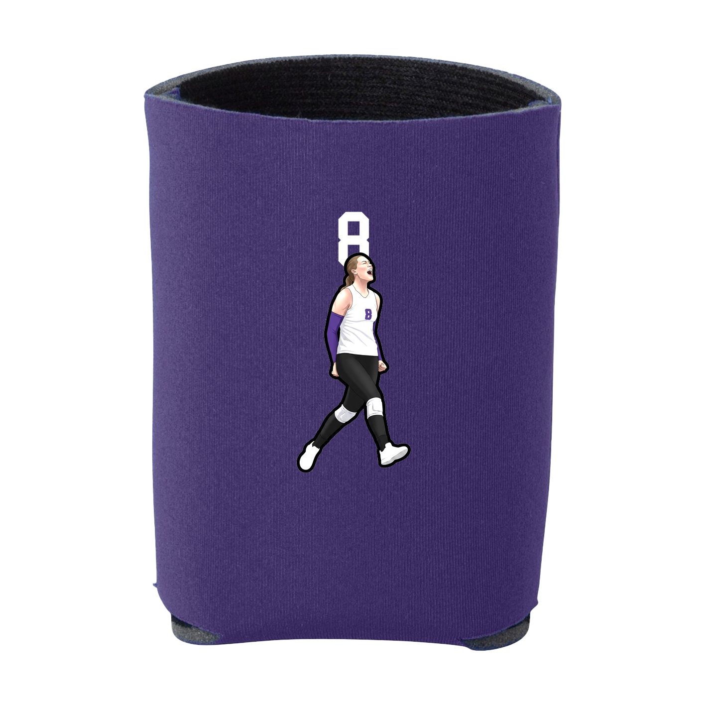 Can Holder — Number Top in Purple