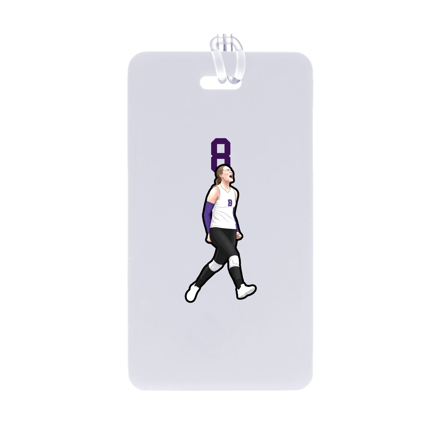 Bag Tag — Number Top in Classic
