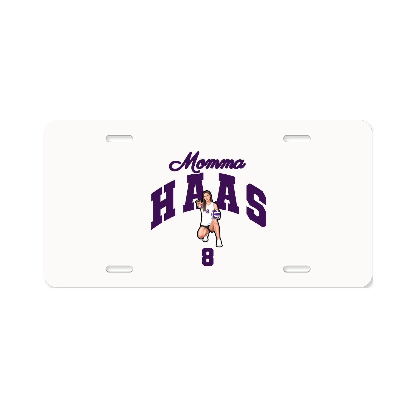 License Plate — Mothers Day Arch in Classic
