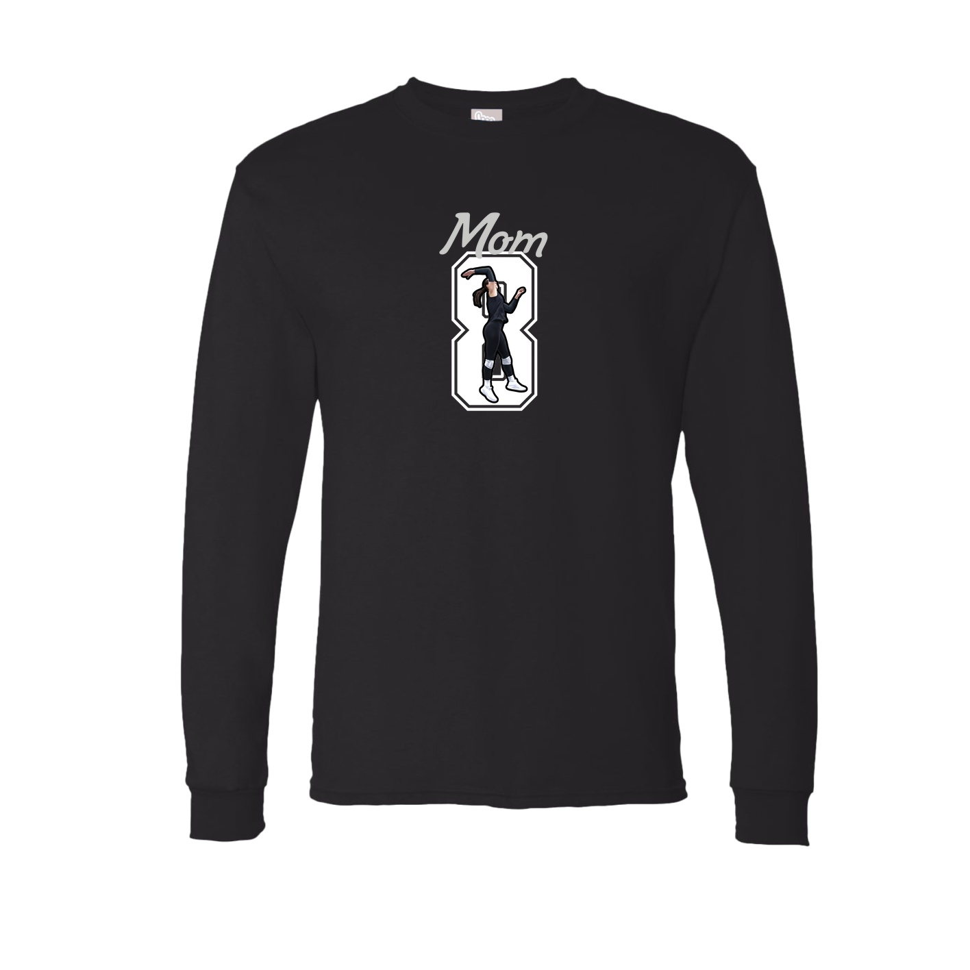 Long Sleeve Tee — Mothers Day Shirsey in Black